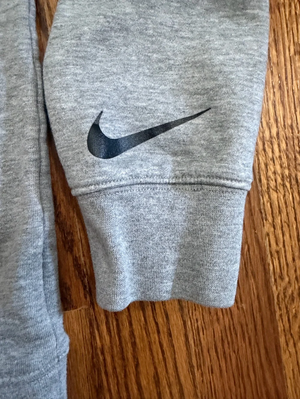 Nike 3 Brand Gray/Red/Black Youth Hoodie Size XL